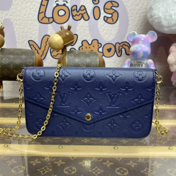 Louis Vuitton Félicie Pochette Dark Blue
