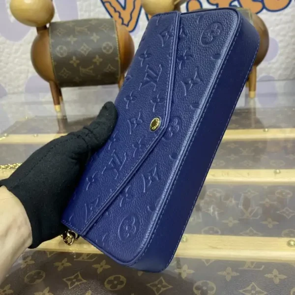 Louis Vuitton Félicie Pochette Dark Blue - Image 5