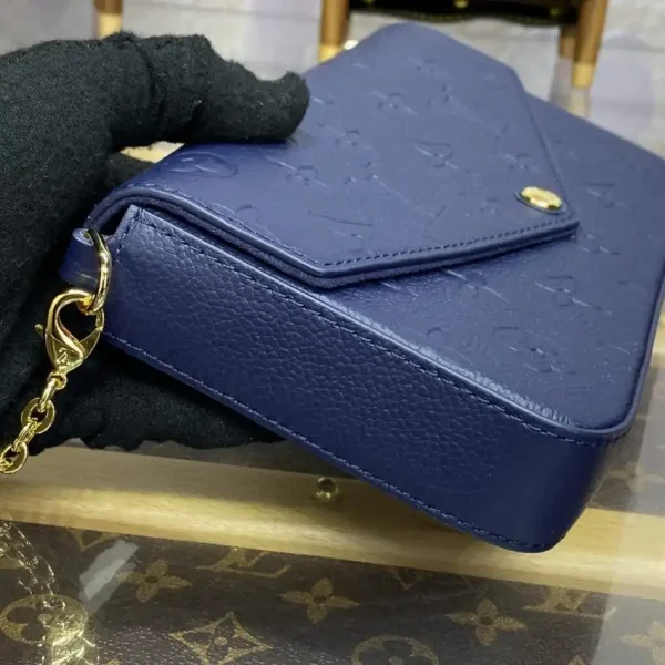 Louis Vuitton Félicie Pochette Dark Blue - Image 6