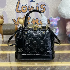 Louis Vuitton Alma BB Black Patent