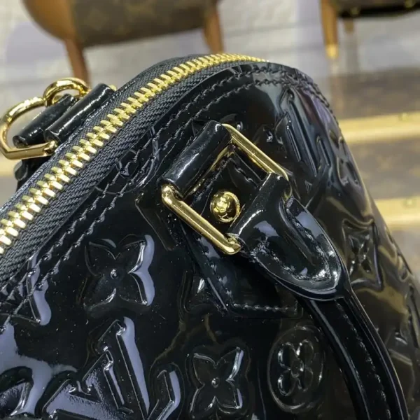 Louis Vuitton Alma BB Black Patent - Image 4
