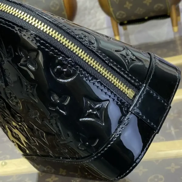 Louis Vuitton Alma BB Black Patent - Image 5