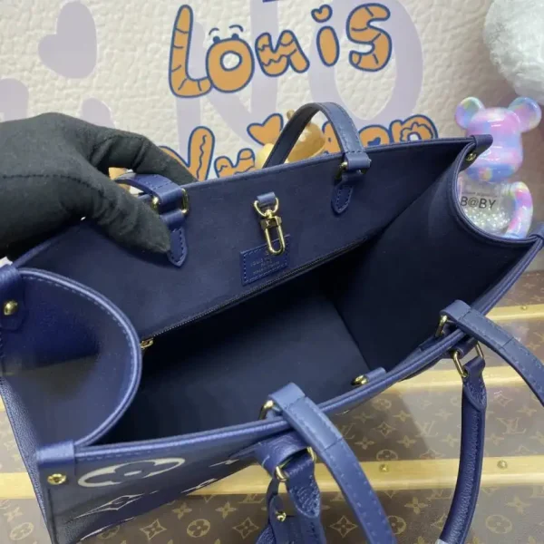 LV OnTheGo Dark Blue - Image 4