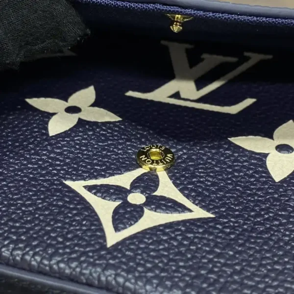 Louis Vuitton Félicie Pochette Blue White - Image 6