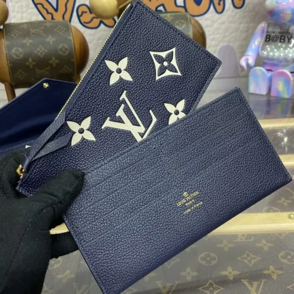 Louis Vuitton Félicie Pochette Blue White - Image 7