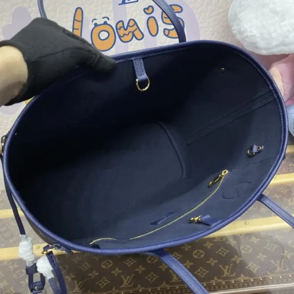 Louis Vuitton Neverfull MM Blue - Image 2