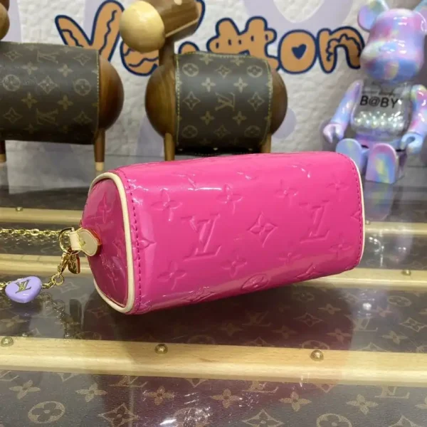 Louis Vuitton Speedy Nano Pink Patent - Image 6