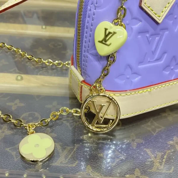 Louis Vuitton Alma Nano Purple - Image 4