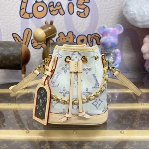 Louis Vuitton Nano Noe White