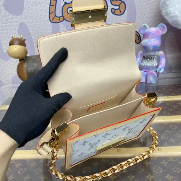 Louis Vuitton Dauphine Mini Light Blue - Image 4