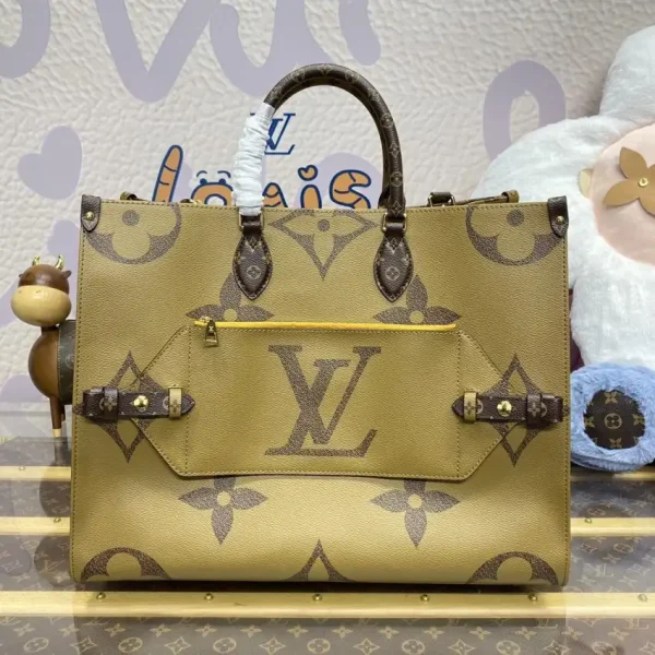 LV OnTheGo Large Brown - Image 4
