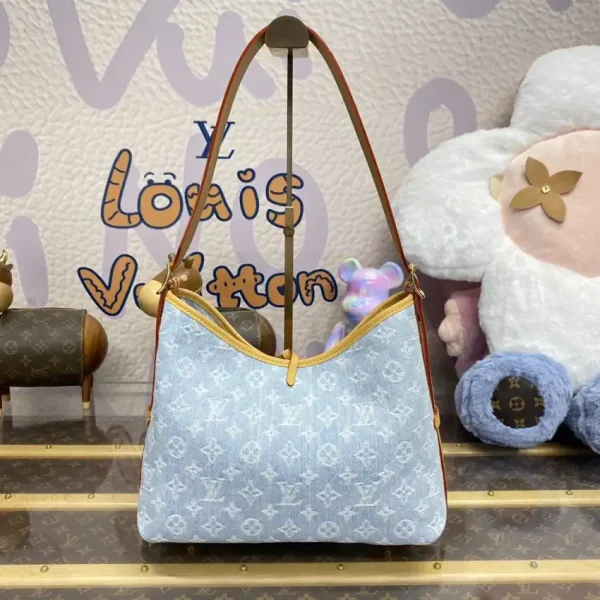 Louis Vuitton Carry All PM Light Denim - Image 7
