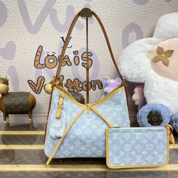 Louis Vuitton Carry All PM Light Denim