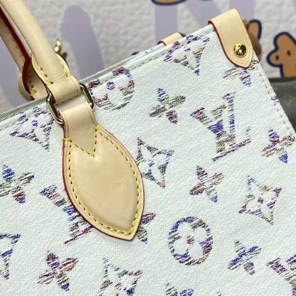 LV OnTheGo White Denim - Image 2