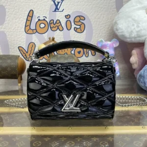 Louis Vuitton Go-14 Black Patent