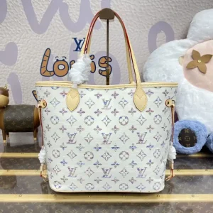 Louis Vuitton Neverfull MM White