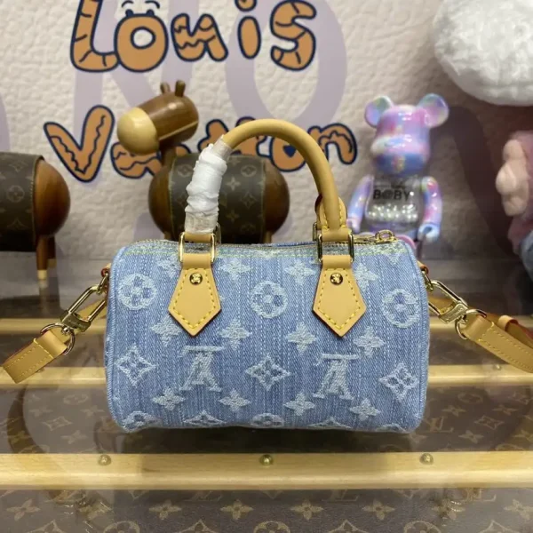 Louis Vuitton Speedy Nano Denim - Image 8