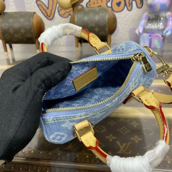 Louis Vuitton Speedy Nano Denim - Image 10