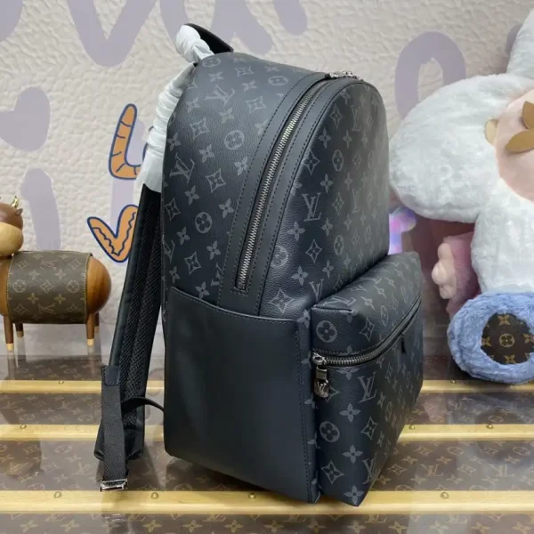 Louis Vuitton Discovery Backpack Black Canvas - Image 3