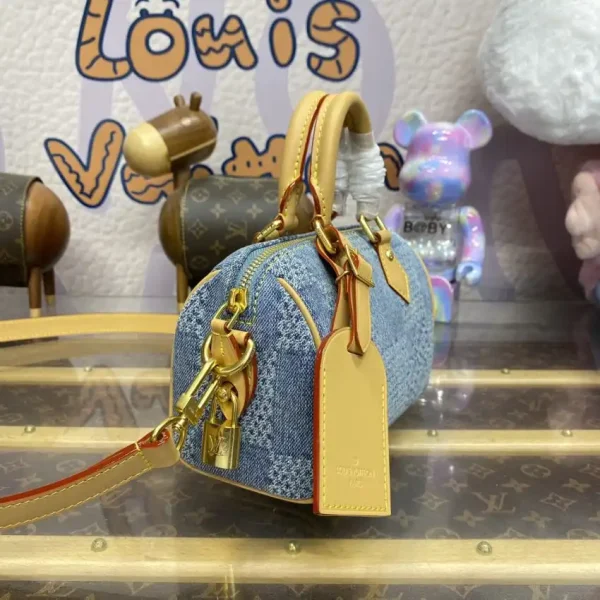 Louis Vuitton Speedy 18 Denim - Image 5