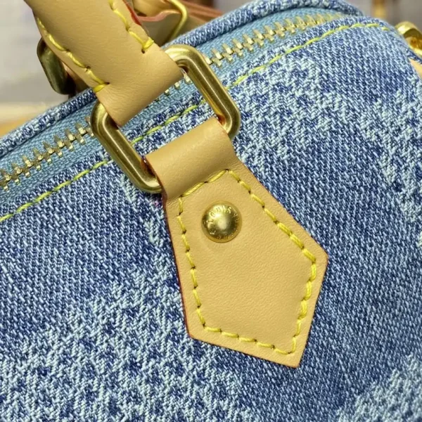 Louis Vuitton Speedy 18 Denim - Image 7