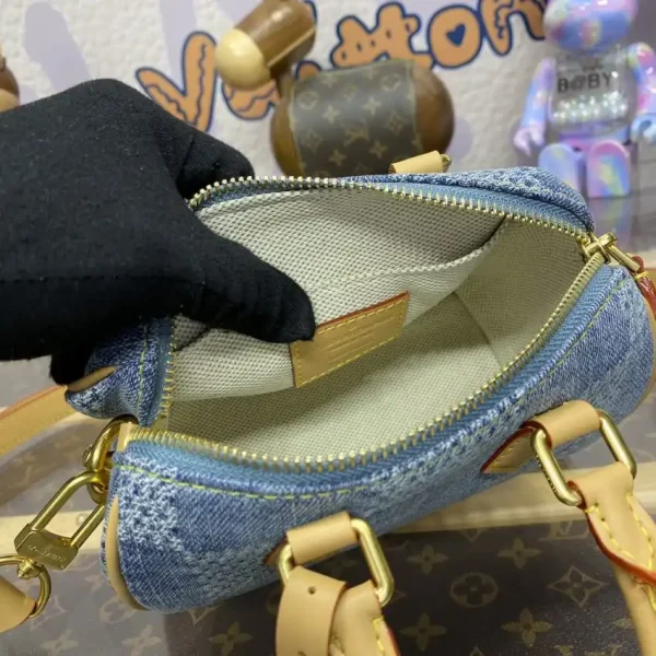 Louis Vuitton Speedy 18 Denim - Image 8