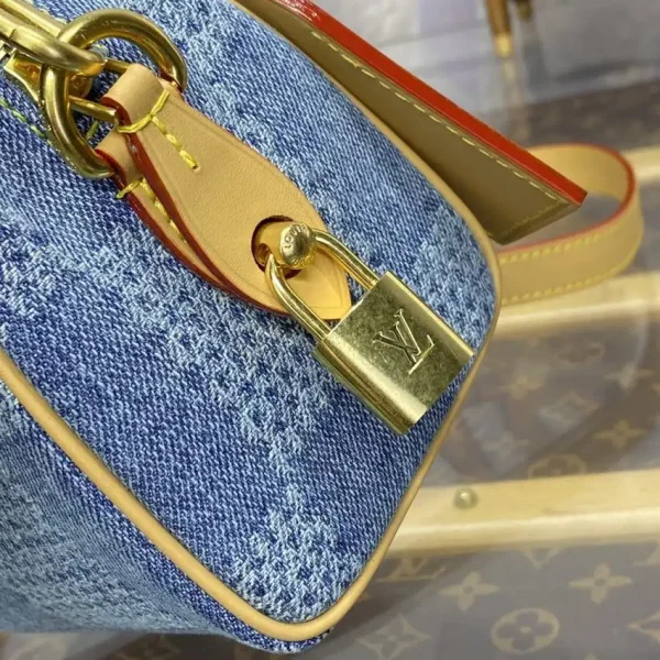 Louis Vuitton Speedy 18 Denim - Image 9