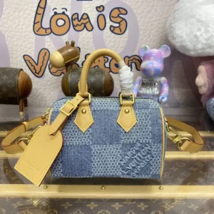 Louis Vuitton Speedy 18 Denim