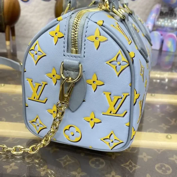 Louis Vuitton Speedy Bandouliere 20 Blue Limited - Image 3