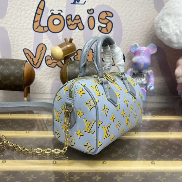 Louis Vuitton Speedy Bandouliere 20 Blue Limited - Image 8