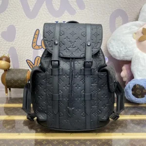 Louis Vuitton Christopher Backpack Full Black