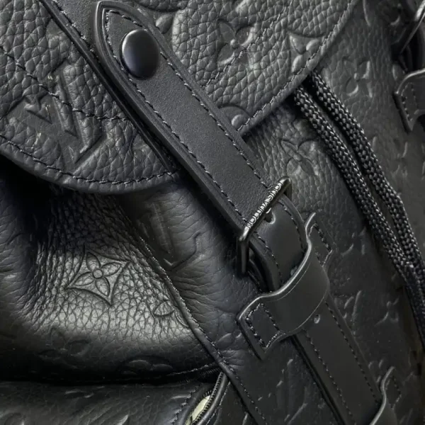 Louis Vuitton Christopher Backpack Full Black - Image 6