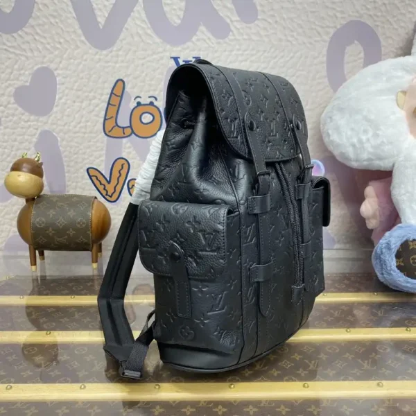 Louis Vuitton Christopher Backpack Full Black - Image 7