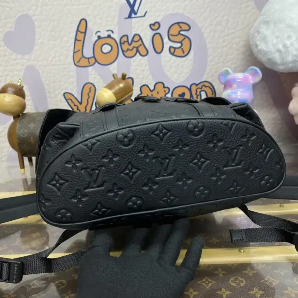 Louis Vuitton Christopher Backpack Full Black - Image 9