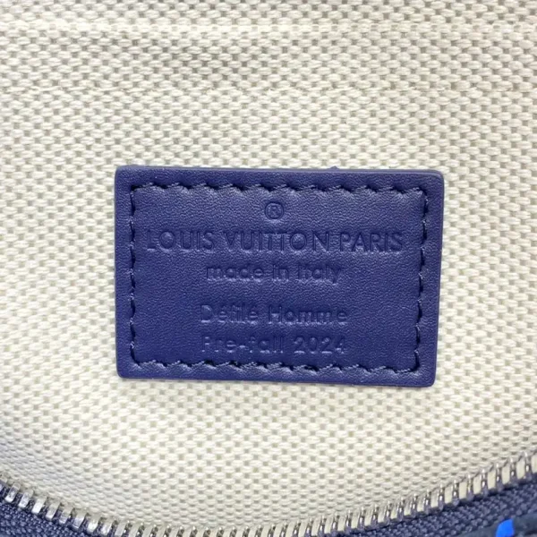 Louis Vuitton Speedy Bandouliere 25 Blue Grid - Image 6