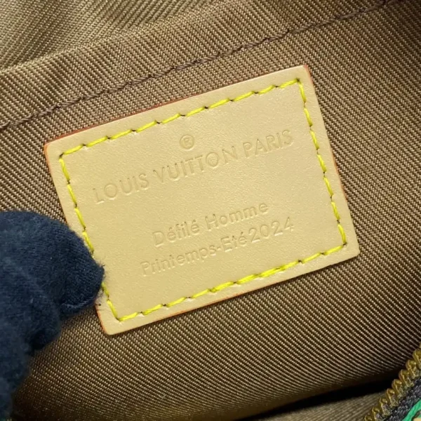 Louis Vuitton Speedy 18 Green Grid - Image 4