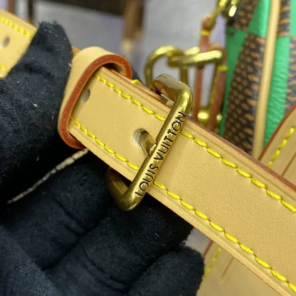 Louis Vuitton Speedy 18 Green Grid - Image 10