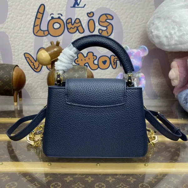Loius Vuitton Capucines Dark Blue - Image 10