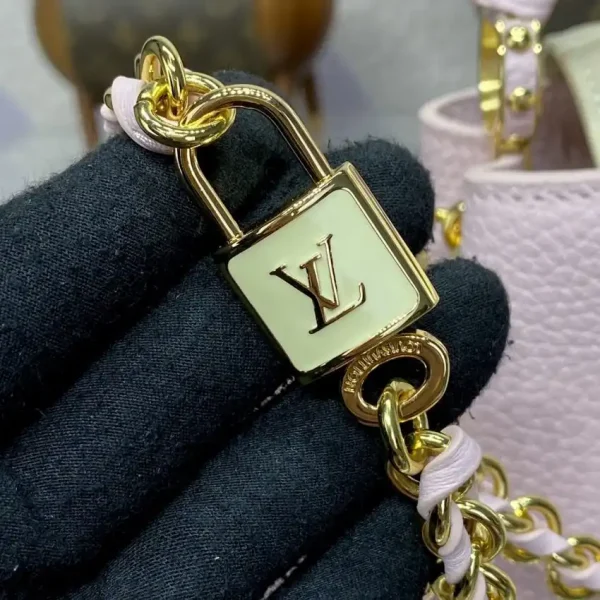 Loius Vuitton Capucines Pink Beige - Image 3