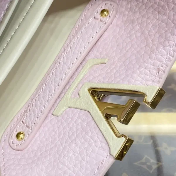 Loius Vuitton Capucines Pink Beige - Image 4