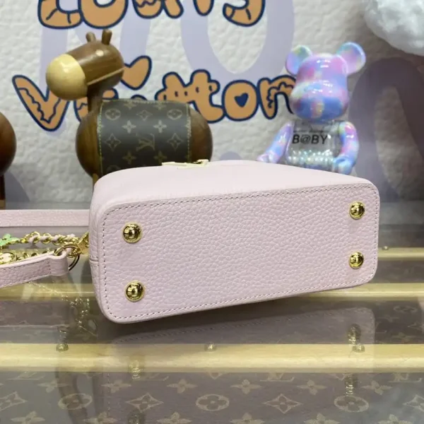 Loius Vuitton Capucines Pink Beige - Image 5