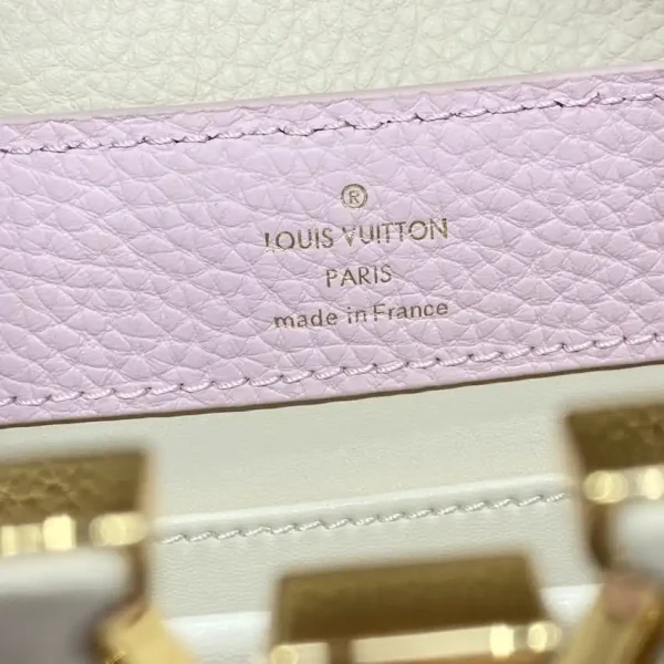Loius Vuitton Capucines Pink Beige - Image 10