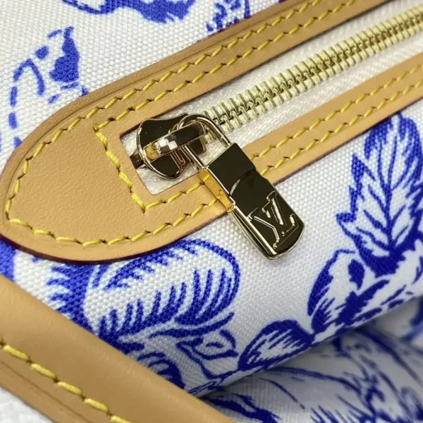 Louis Vuitton Neverfull MM Bue - Image 3
