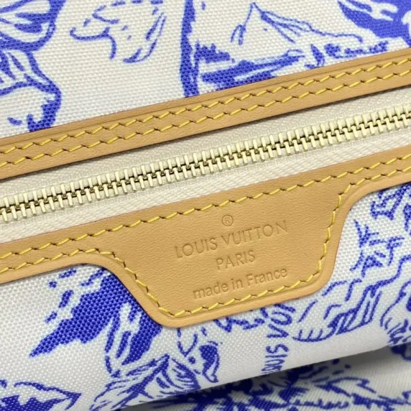 Louis Vuitton Neverfull MM Bue - Image 5