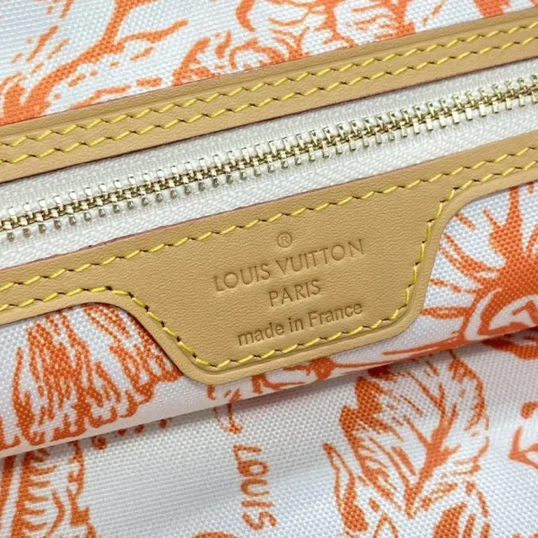 Louis Vuitton Neverfull MM Orange - Image 3