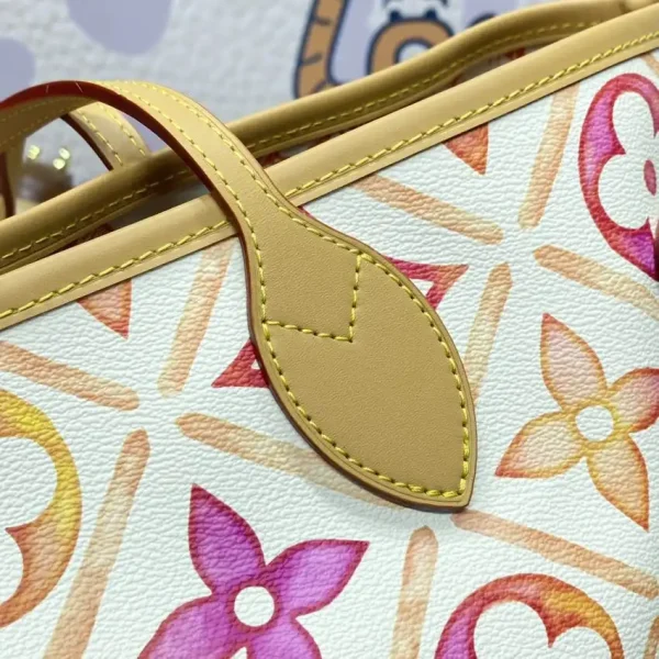 Louis Vuitton Neverfull MM Orange - Image 5