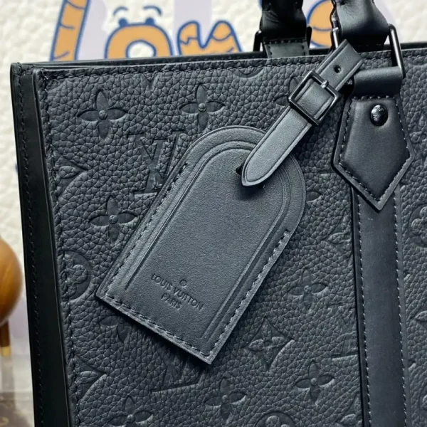 Louis Vuitton Sac Plat 24H Black - Image 8