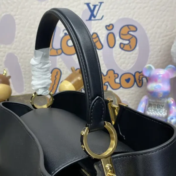 Loius Vuitton Capucines Large Black Full - Image 2