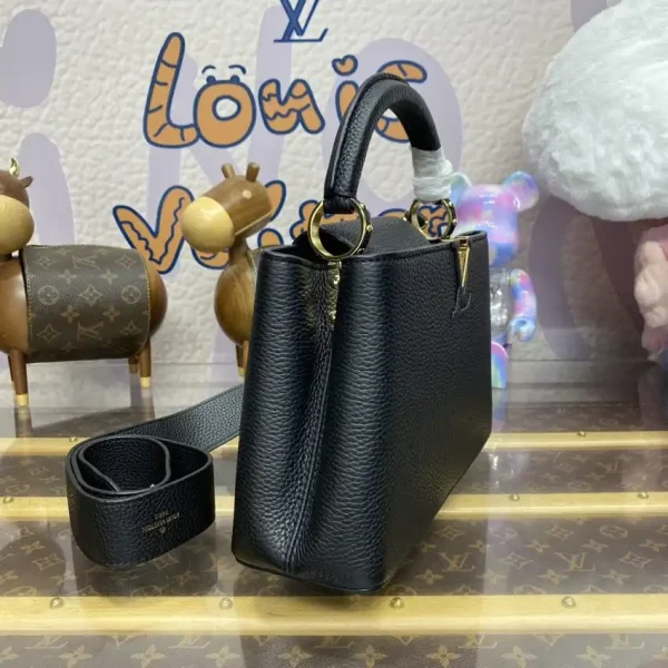 Loius Vuitton Capucines Full Black - Image 3