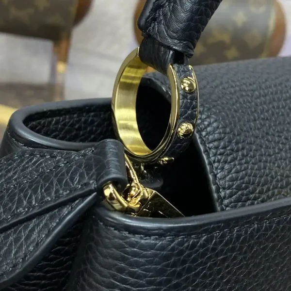 Loius Vuitton Capucines Full Black - Image 7